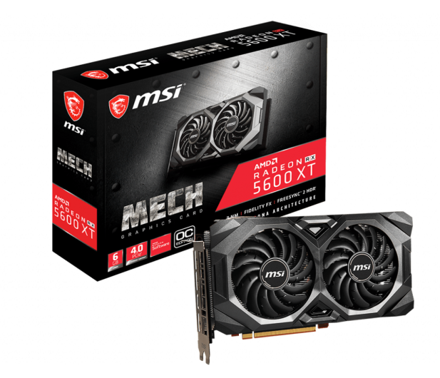 MSI Radeon RX 5600 XT MECH OC 6GB GDDR6 - 539808 - zdjęcie 4
